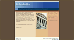 Desktop Screenshot of garydavislaw.com